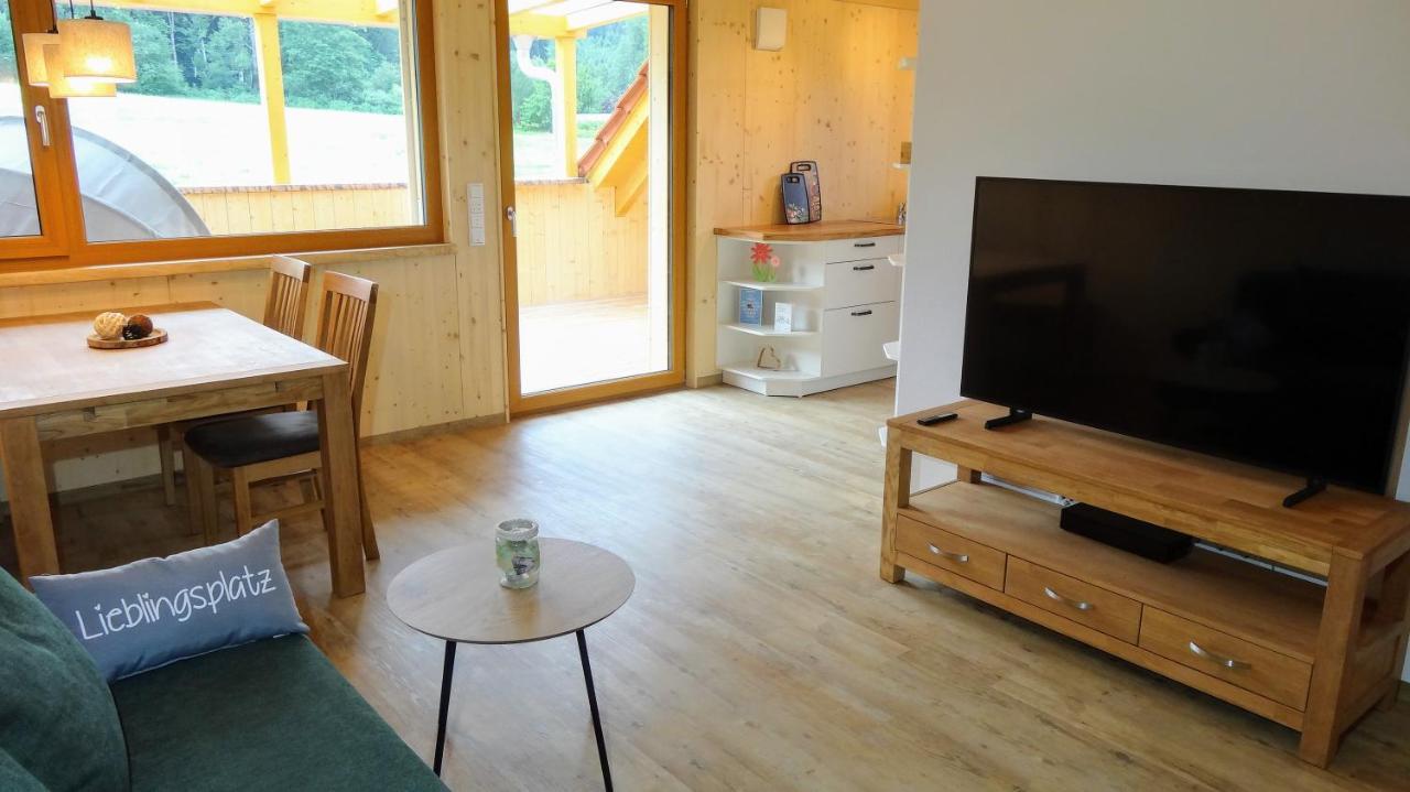 Waldblick Im Happy Allgaeu - Wohnung Mit Grosser Dachterrasse Leutkirch im Allgäu 外观 照片