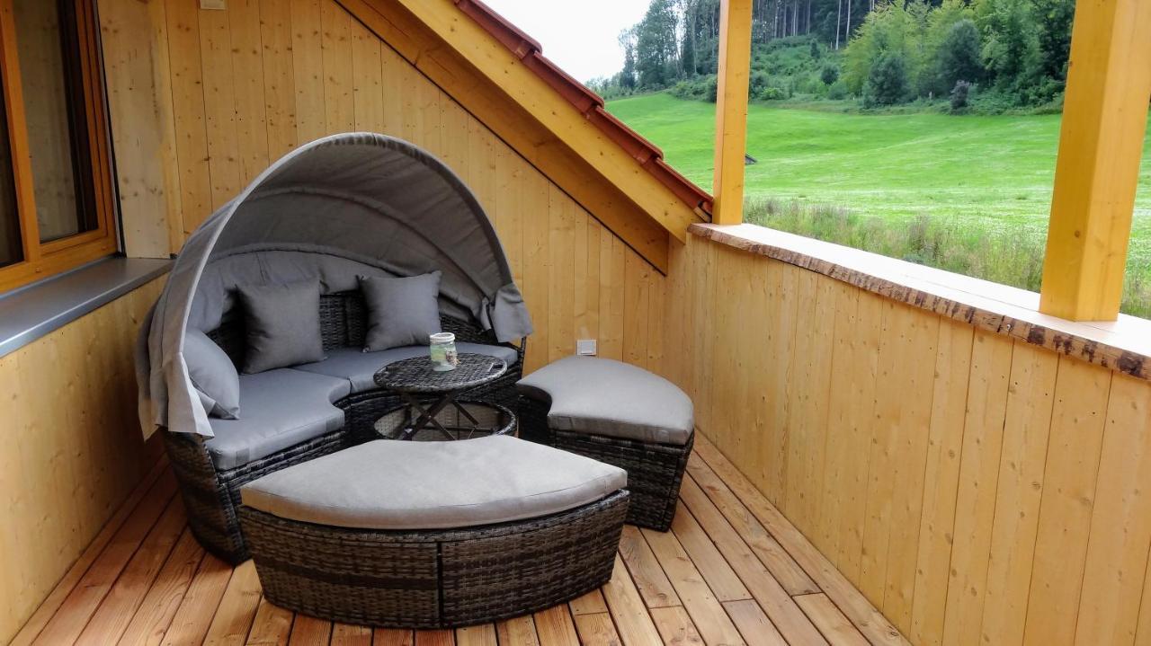 Waldblick Im Happy Allgaeu - Wohnung Mit Grosser Dachterrasse Leutkirch im Allgäu 外观 照片